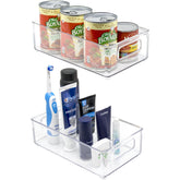 Fridge & Pantry Plastic Storage Bins Set